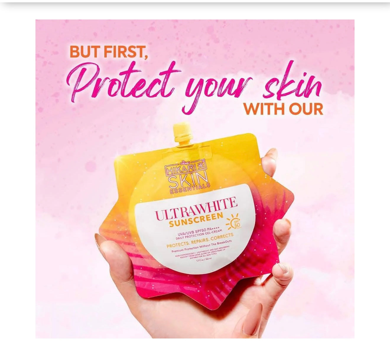 Hikari Skin Essentials Ultra fresh Sunscreen