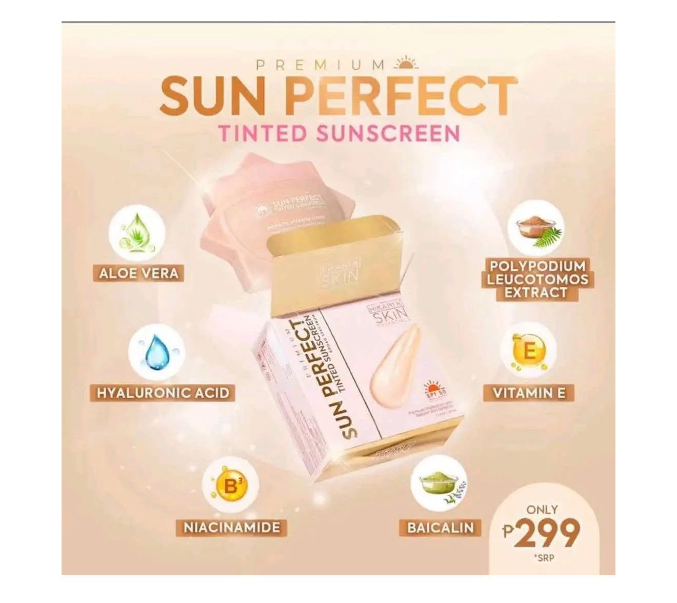 Hikari Sun Perfect Tinted Sunscreen