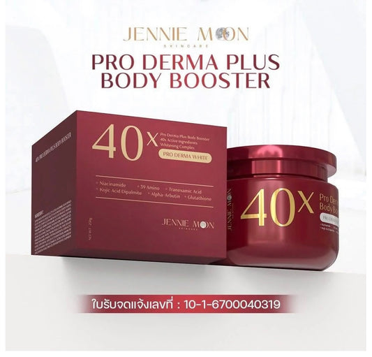 Jennie Moon 40x Pro derma plus,Body Booster Whitening